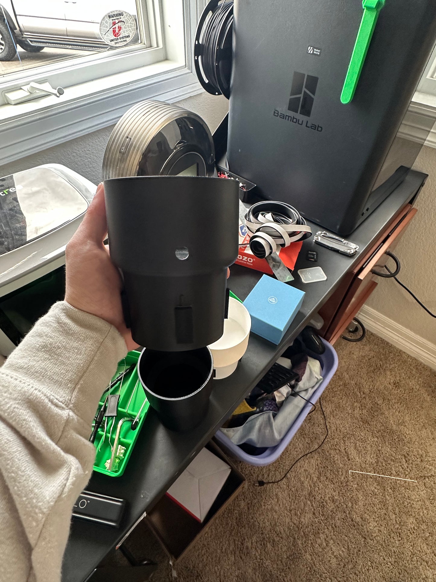 Custom 3rd Gen Tacoma Water Bottle Adapter - 32oz